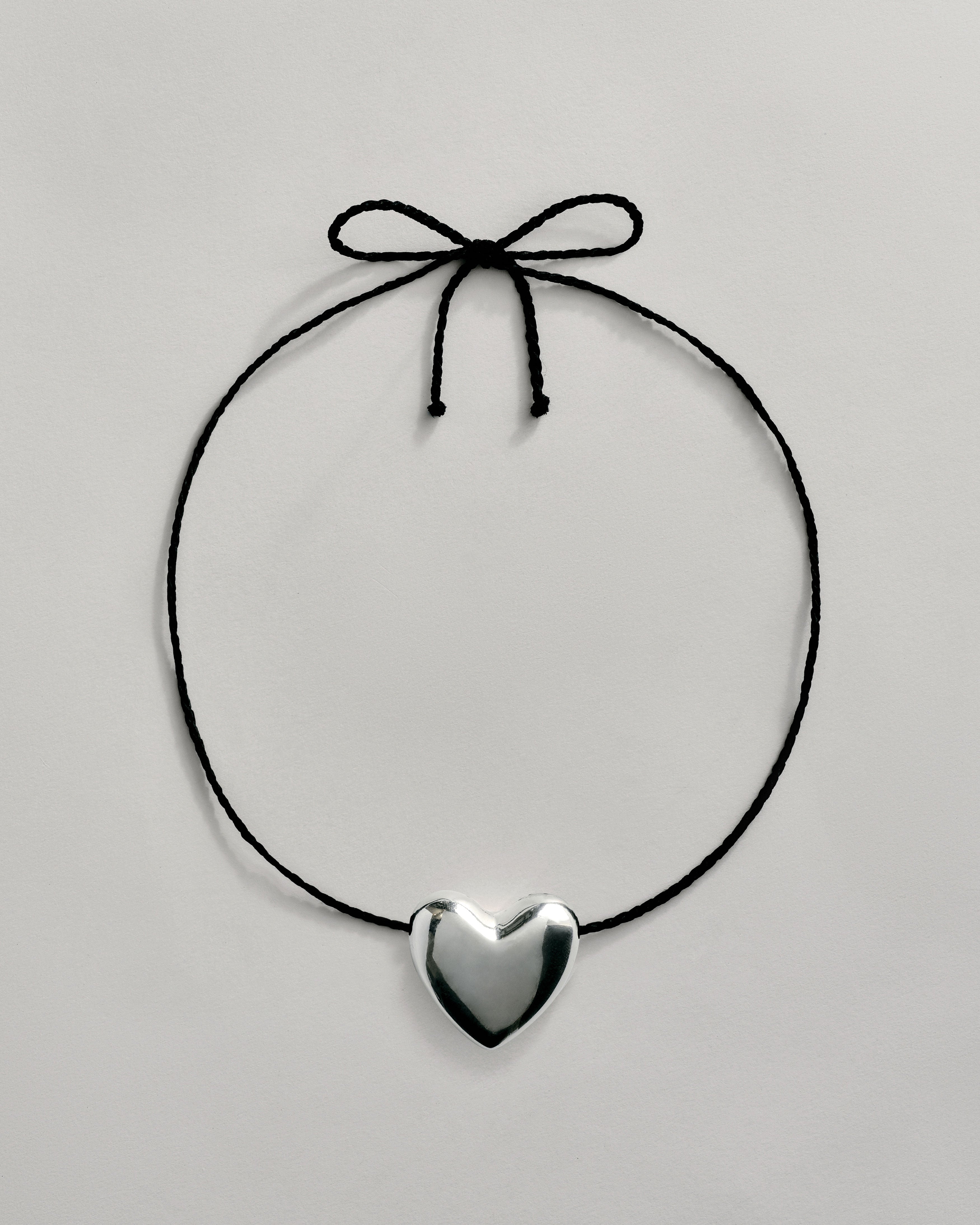 Annika Bella Sterling Silver Heart Necklace