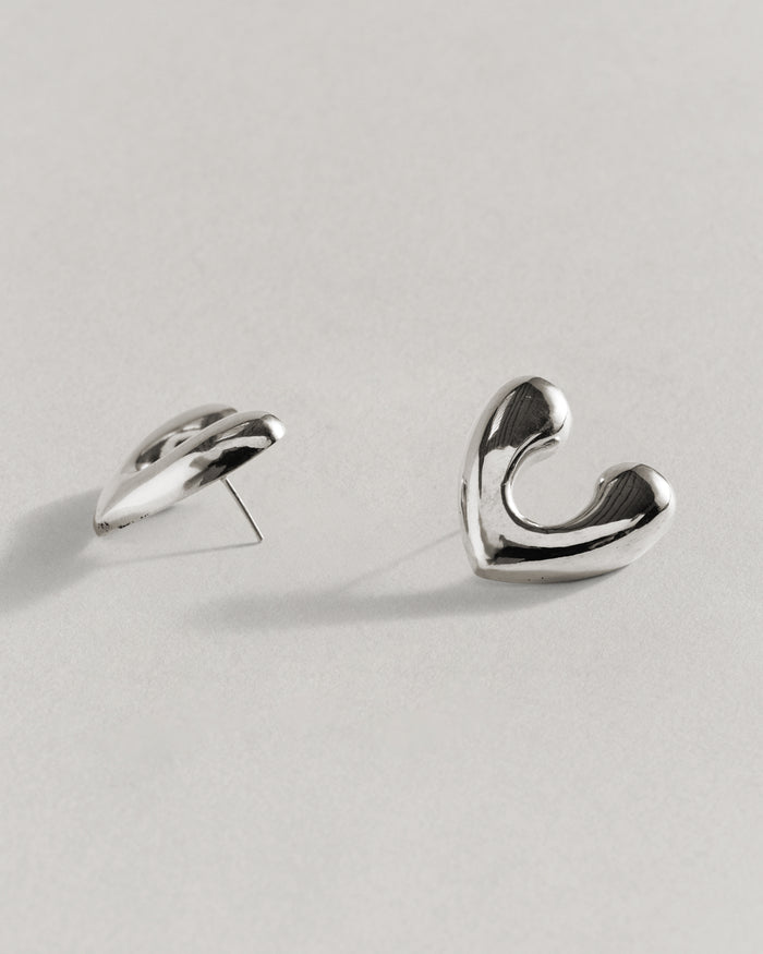 Open Heart Earrings - Sample Sale