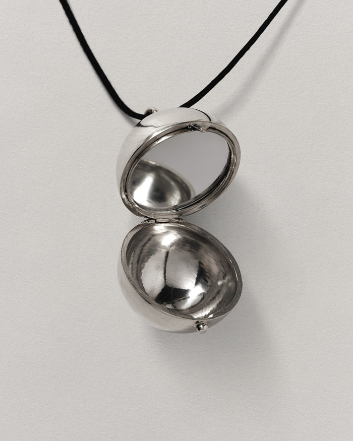 Mirror Sphere Necklace