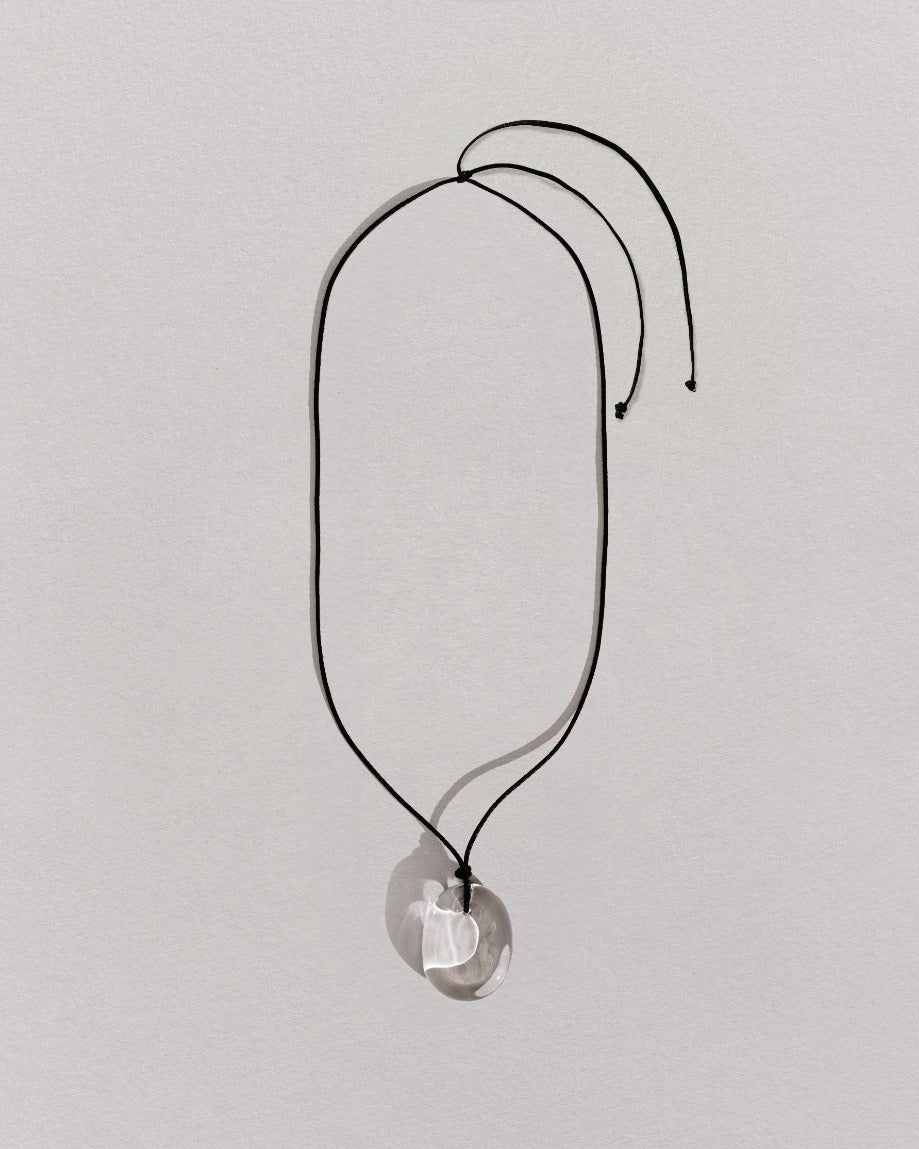 Glassy Pebble Necklace