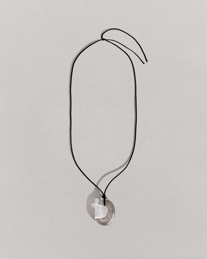 Glassy Pebble Necklace - Sample Sale